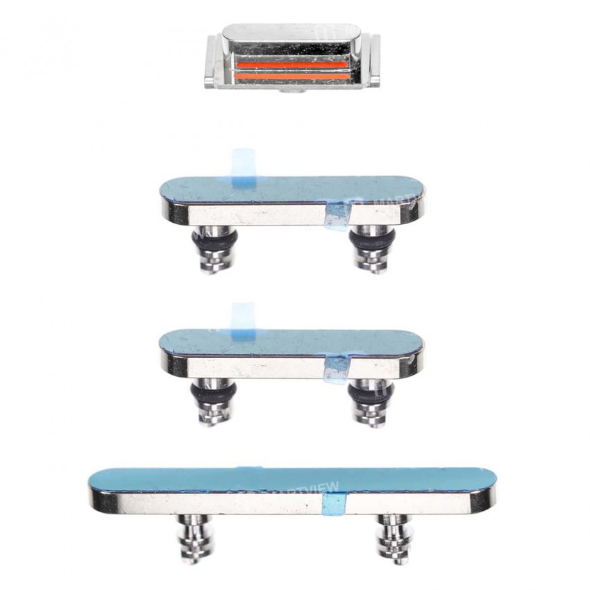 Replacement side bottom set for iPhone 12pro 12pro max silver