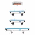 Replacement side bottom set for iPhone 12pro 12pro max silver