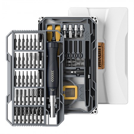 Jakemy JM-8186 83-in-1 Precision Magnetic Screwdriver Set with Replaceable Driver Bits
