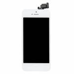Replacement OEM iPhone 5 LCD with spareparts home button earphone camera etc white