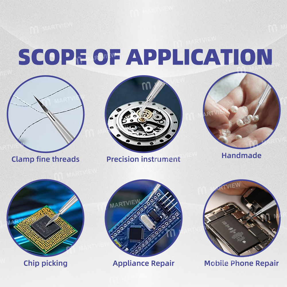 kgx 3d-non-magnetic-stainless-steel-precision-flying-wire-tweezers-4