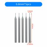 0.2/0.6/0.8/2.5/4/8mm Grinding Head for MaAnt D1/SG-02 Grinding Polishing Pen - 5Pcs
