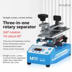 maant f711-f712-7-inch-360-rotation-heating-separator-for-middle-frame-screen-disassembly-14