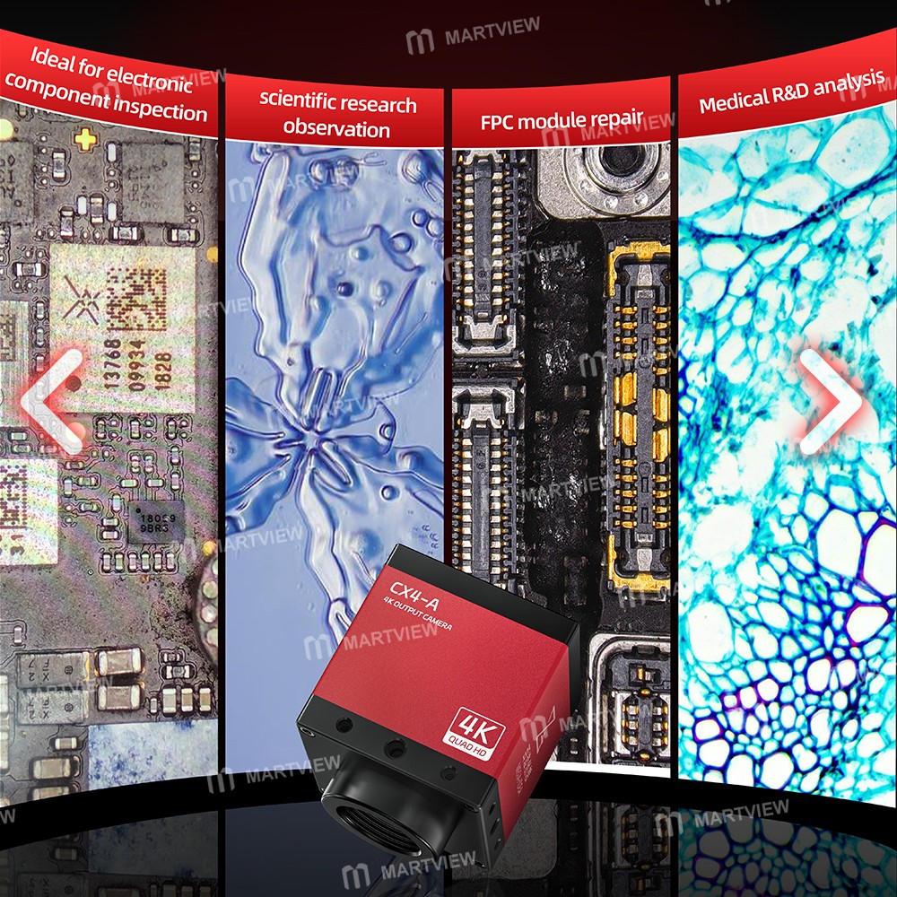 mega idea-cx4-a-cmos-4k-industrial-camera-for-trinocular-stereo-microscopes-3