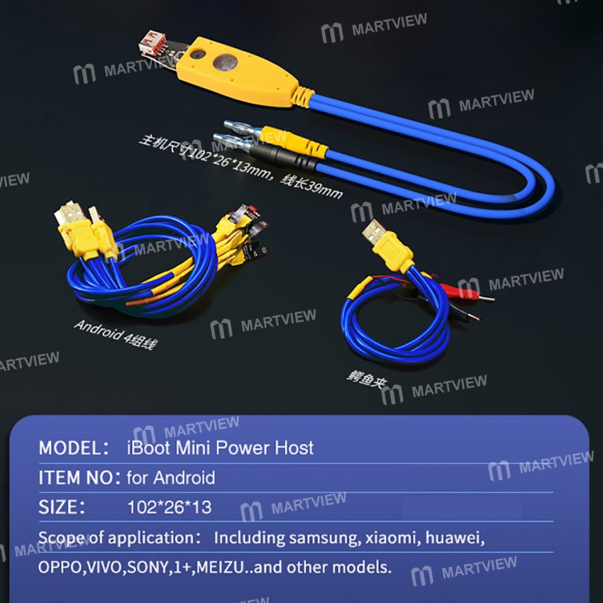 Mechanic iBoot Mini Power Supply Cable Kit for iPhone Android