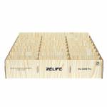 relife rl-001b-pro-24-grid-wooden-durable-multifunctional-mobile-phone-storage-management-box-1