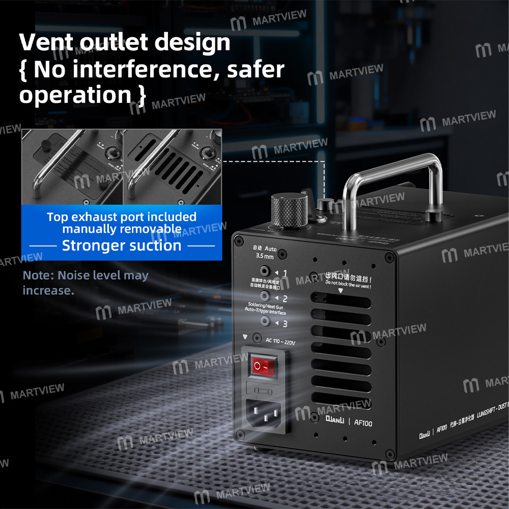 qianli af100-lung-replacement-manual-automatic-high-suction-dust-and-mist-purifier-for-pcb-repair-4