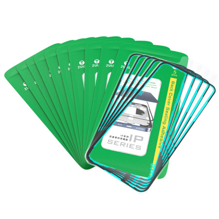 2uul IP Series Back Cover Sealing Adhesive for iPhone 14 to 17 Series - 5Pcs
