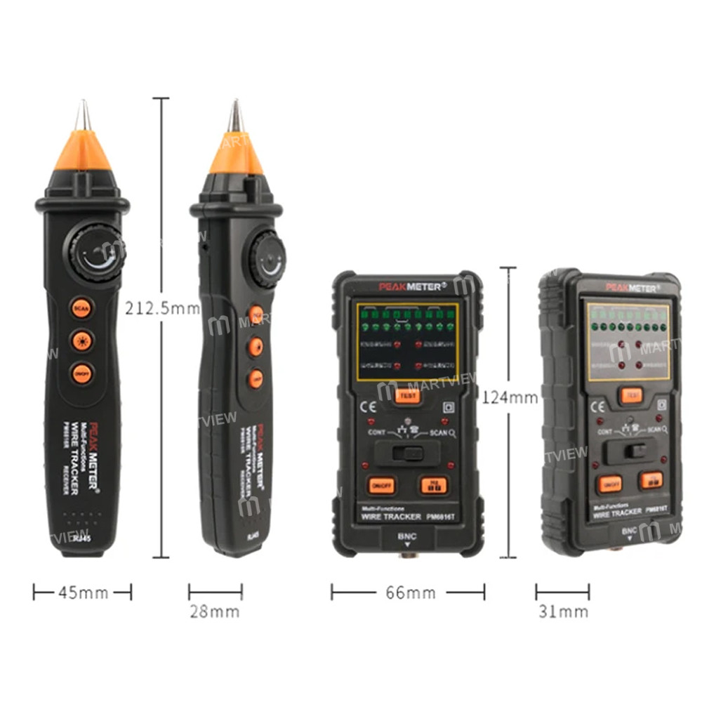 peakmeter ms6816-multifunction-wire-tracker-for-telecommunications-network-detection-3