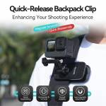 telesin sports-camera-backpack-strap-mount-clip-for-gopro-hero-dji-insta360-10