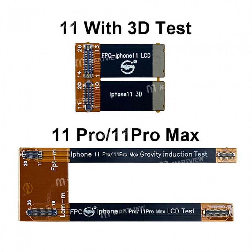 Replacement 3d touch screen LCD display test extended flex cable for iPhone 6s 12 pro max