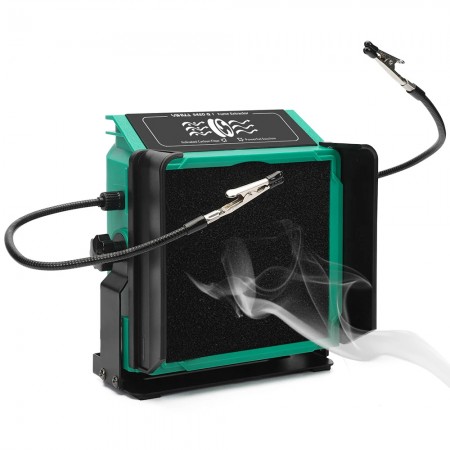 Yihua 948DQ-I 200W Filter Soldering Fume Extractor with 2 Helping Hands