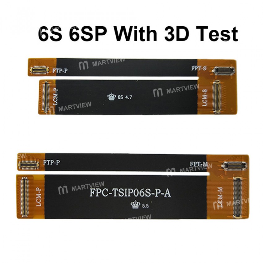 Replacement 3d touch screen LCD display test extended flex cable for iPhone 6s 12 pro max