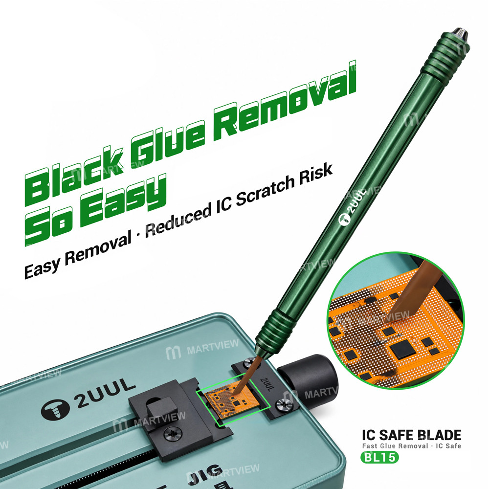 2uul bl15-fast-glue-removal-ic-safe-knife-for-cpu-pcb-black-glue-cleaning-6