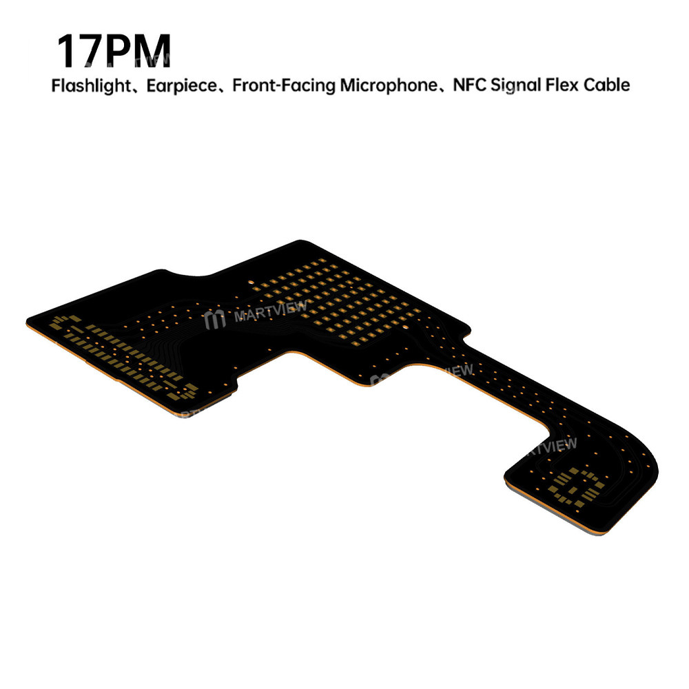 mryang flash-earpiece-front-microphone-nfc-signal-flex-cable-for-iphone-17-pro-17pro-max-6