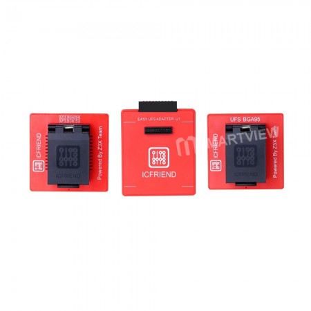 3 in 1 UFS BGA254 BGA153 BGA95 ICFriend Socket for Easy Jtag Plus Box - Malaysia
