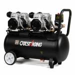 Outstanding Air Compressor Air Pump Inflatable Oil-free Wood Paint Spray Pump 220V - Black