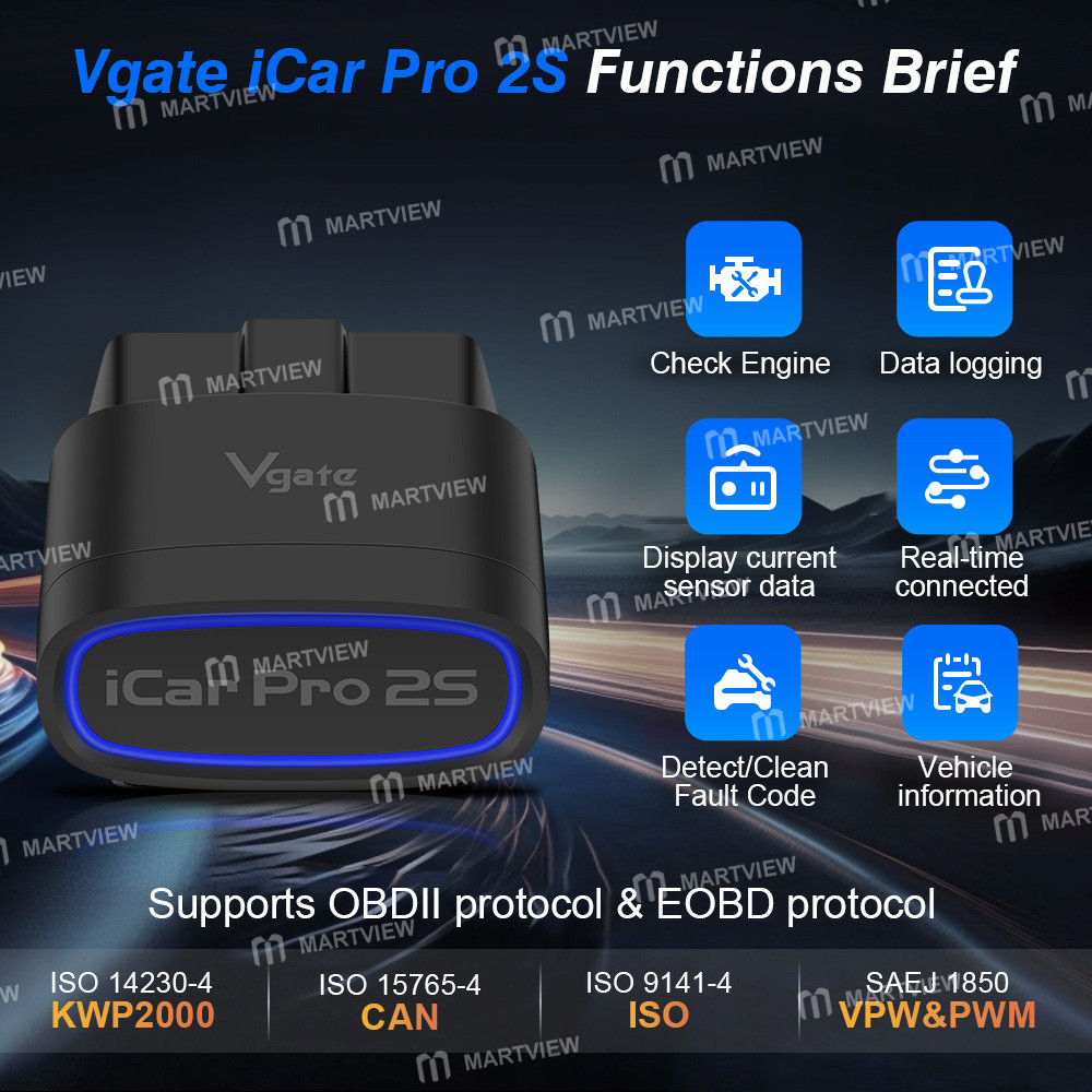 vgate icar-pro-2s-12v-car-bluetooth-obd2-adapter-for-reading-fault-codes-and-sensor-data-support-mob