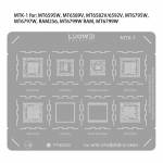 luowei cpu-series-bga-reballing-stencil-set-for-apple-hisilicon-kirin-mediatek-qualcomm-4