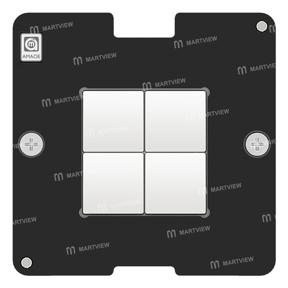 amaoe middle-layer-bga-reballing-stencil-tin-planting-platform-set-for-honor-magic-v-flip-6