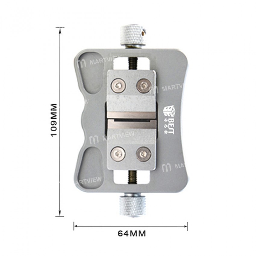 BST-001R Universal 1.5-20mm Size Double-Bearings Fixture for Phone Motherboard IC Glue Remove