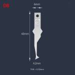 Amaoe D Series Non-slip Hand Grinding Scraping Glue Blades for Mobile Phone Motherboard