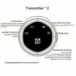 amaoe mic-a-bluetooth-wireless-magnetic-suction-button-collar-microphone-with-display-7