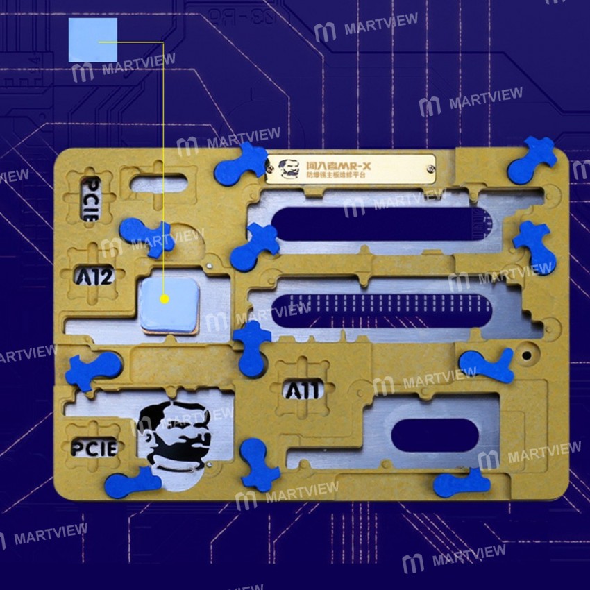 Mechanic MR-X 4in1 Explosion-Proof Motherboard CPU NAND Fingerprint Repair PCB Holder Fixture for iP