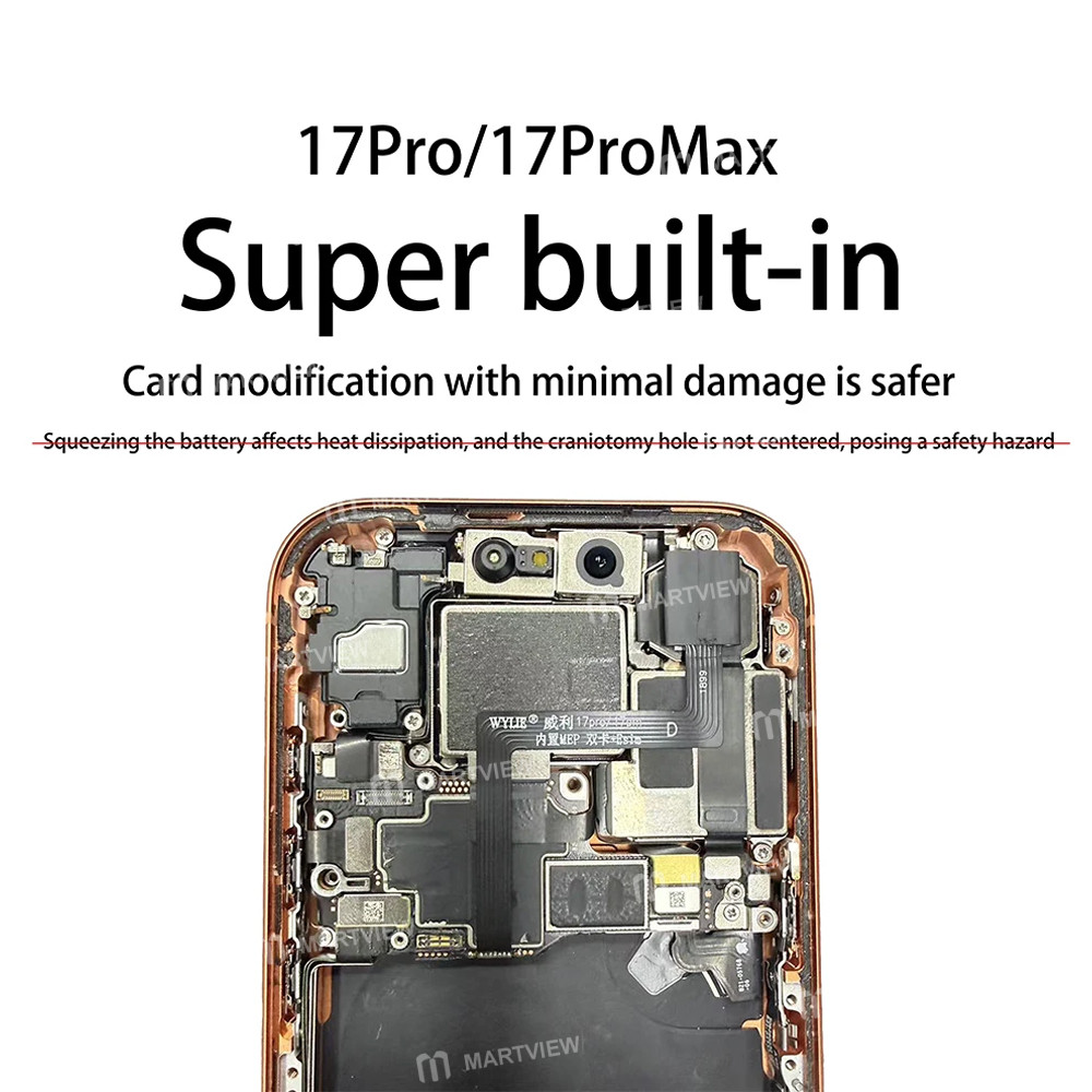 wylie built-in-mep-dual-sim-esim-integrated-solution-for-iphone-17-pro-17pro-max-us-version-3