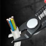 Multifunctional 5.5-inch Mini Sharp Mouth Wire Stripper Pliers