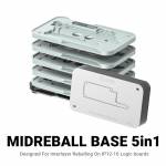 2uul bh13-midreball-base-5in1-logic-boards-bga-reballing-platform-set-for-iphone-12-to-16pm-with-16e