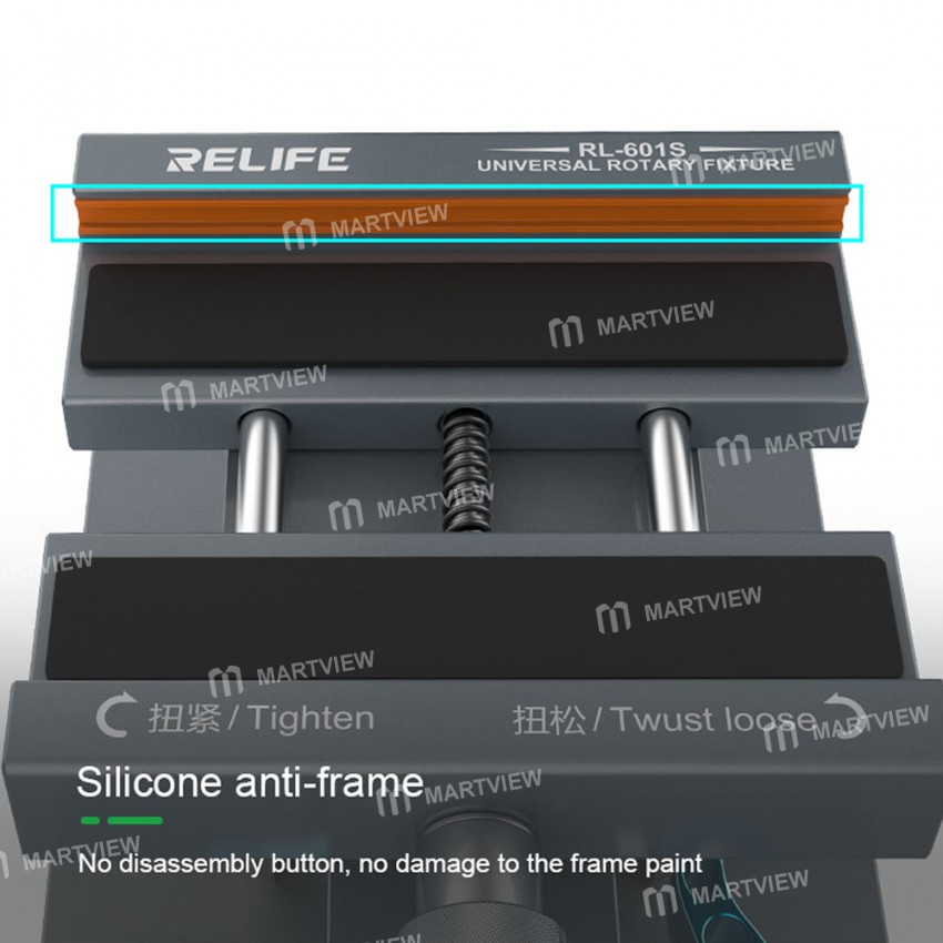 Relife RL-601s 360° Rotating Universal Fixture for Remove Back Cover Housing