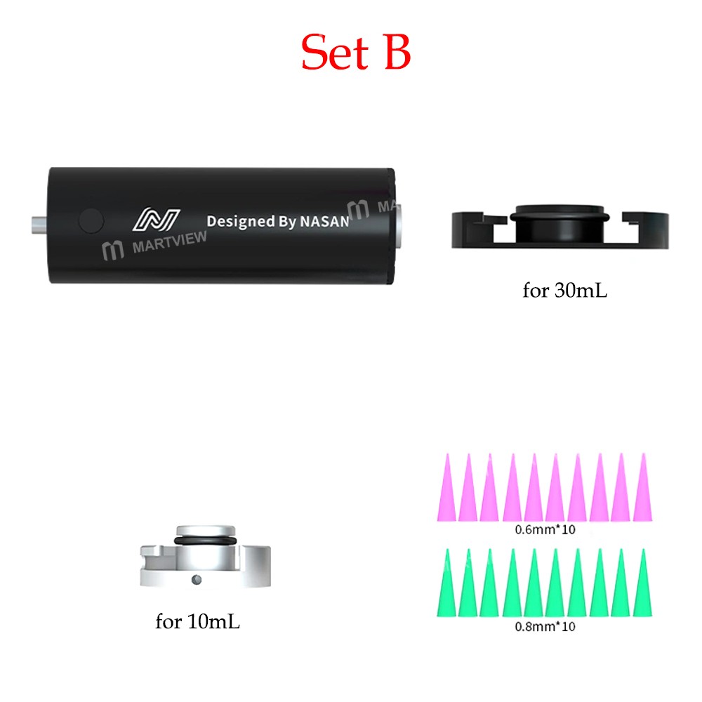 Nasan 10mL / 30mL Handhold Automation Dispensing Gun Kit