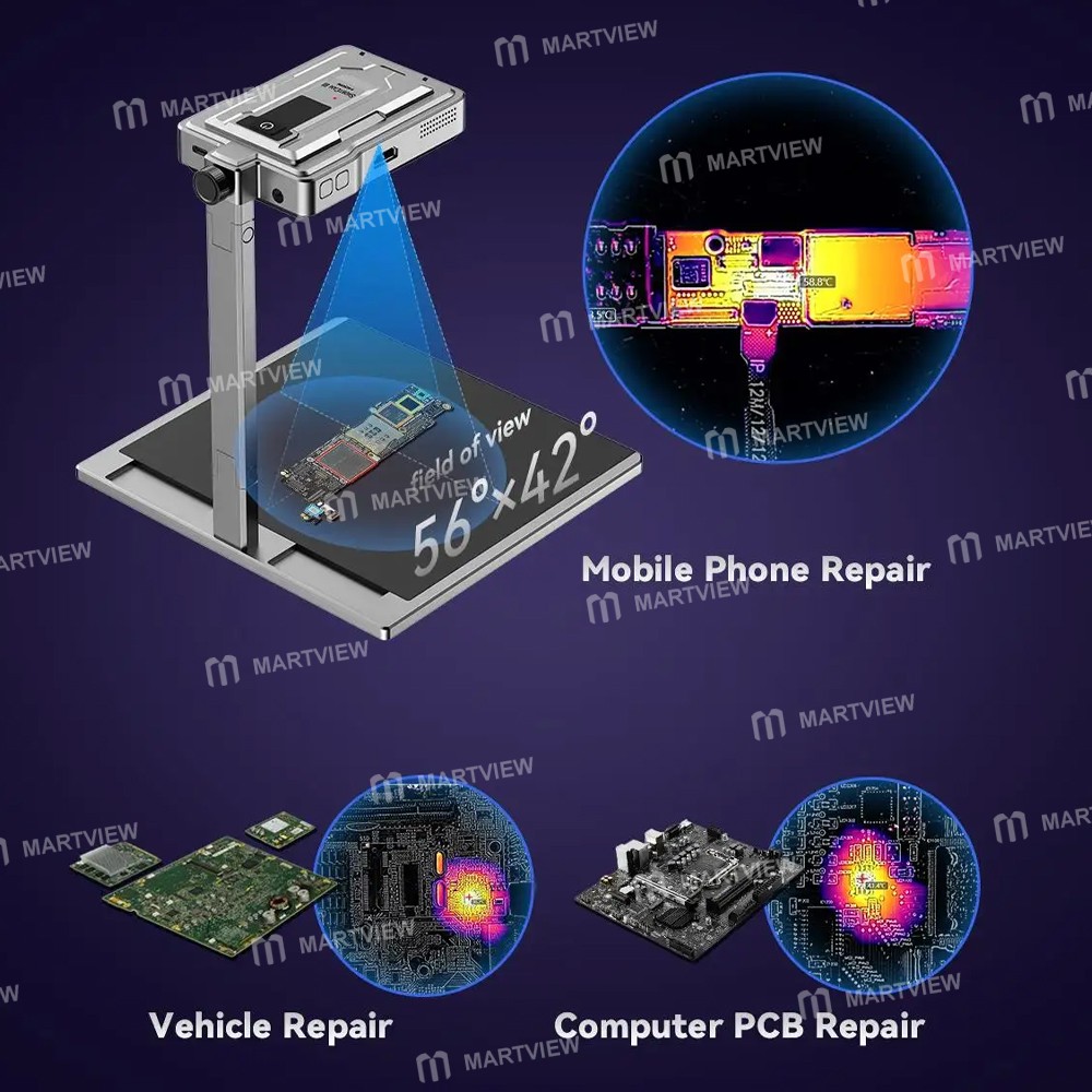 langchi shortcam-iii-4k-infrared-thermal-imaging-pcb-motherboard-short-circuit-diagnostic-instrument