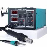 yihua 852d-740w-2-in-1-hot-air-gun-soldering-iron-tips-digital-display-desoldering-rework-station-9