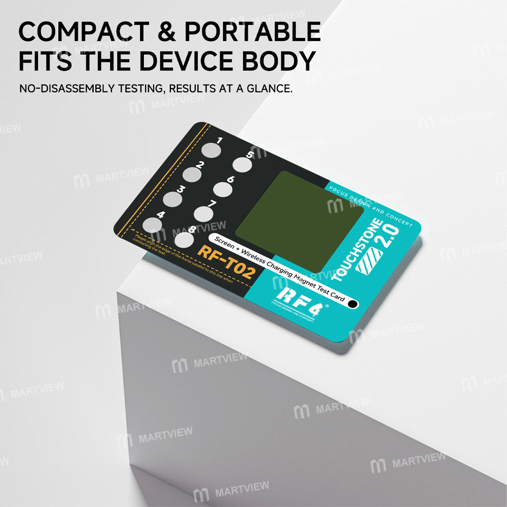 rf t02-2-in-1-dual-detection-card-for-original-screen-identification-magnetic-ring-detection-6
