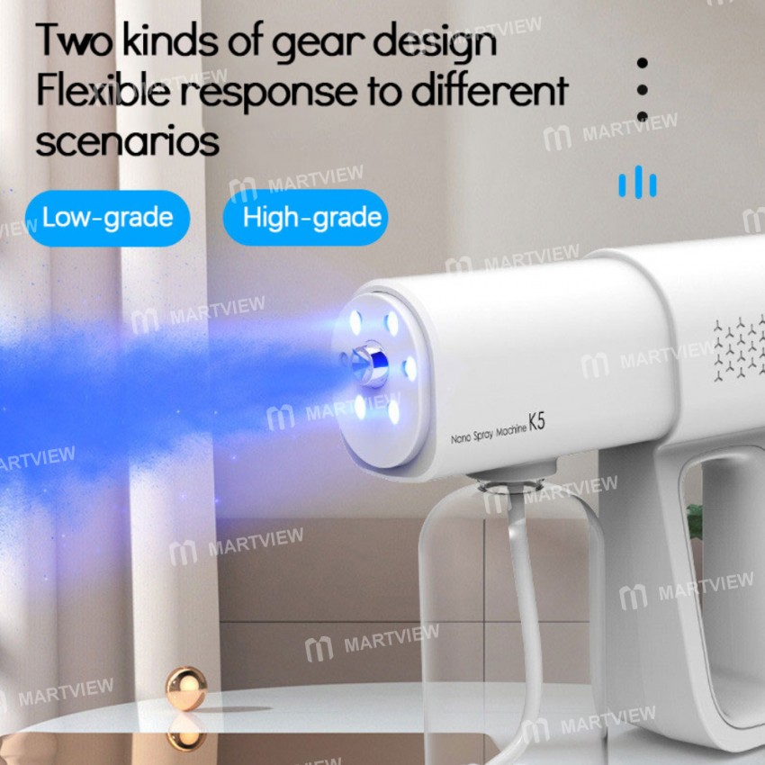 K5 Rechargeable Household Portable Wireless Atomization Nano Handheld Spray Disinfection Machine