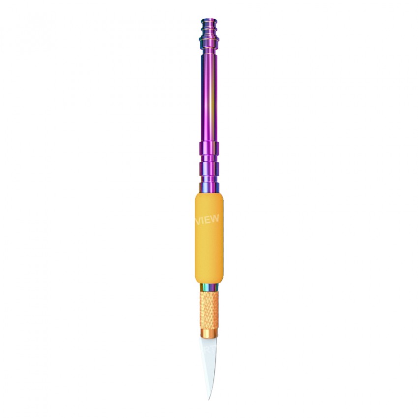 Mijing Phantom Removing Glue Knife Handle & Ceramic Blade Set for Mobile Phone CPU IC Chip