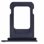Replacement single sim card tray for iPhone 13 13 mini midnight