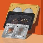 WL A6 A7 A8 A9 A10 A11 A12 CPU NAND Baseband Reballing Stencil Net Platform Positioning Plate Magnet