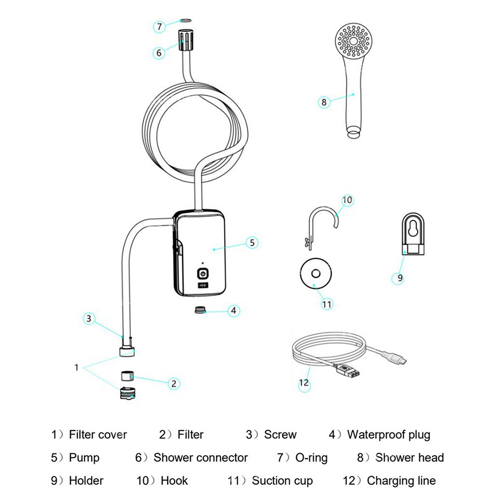 camping shower-outdoor-indoor-electric-shower-3