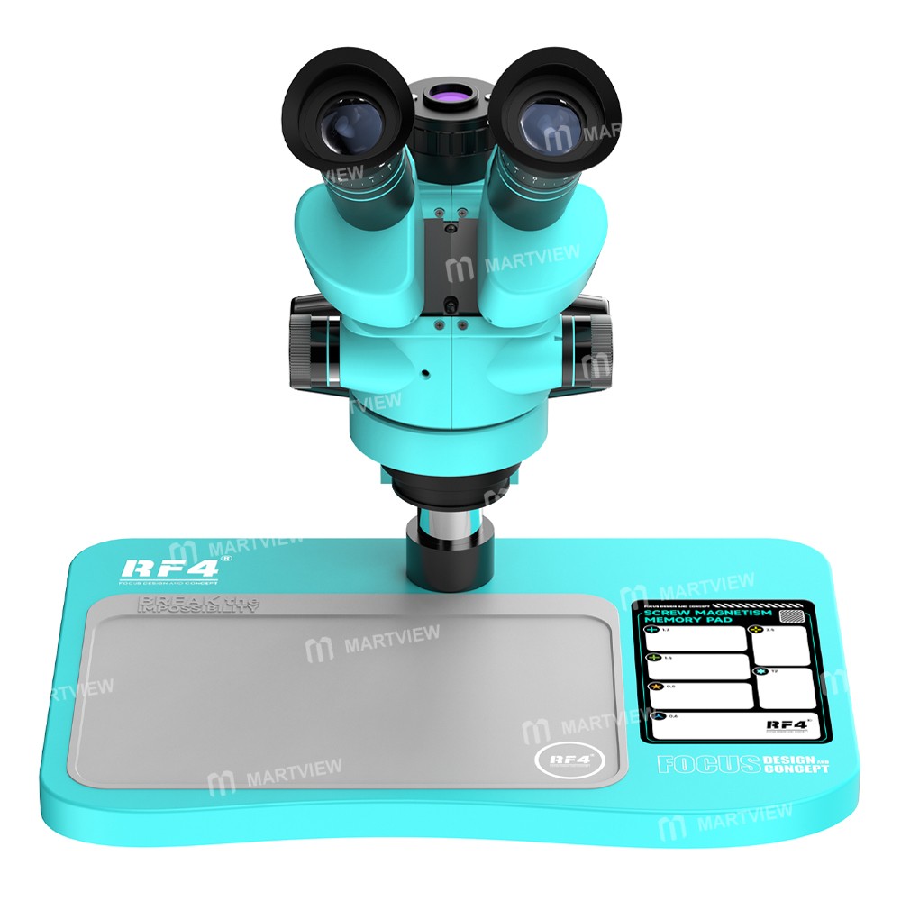 rf4 rf-6558pro-65-58x-trinocular-stereo-microscope-with-big-base-silicone-pad--screw-pad-3