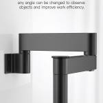 best 360-rotation-universal-folding-fixed-lifting-metal-microscope-articulating-arm-bracket-4