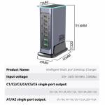 wlx f8l-8-port-660w-high-power-pdqc30-gan-desktop-charging-station-16