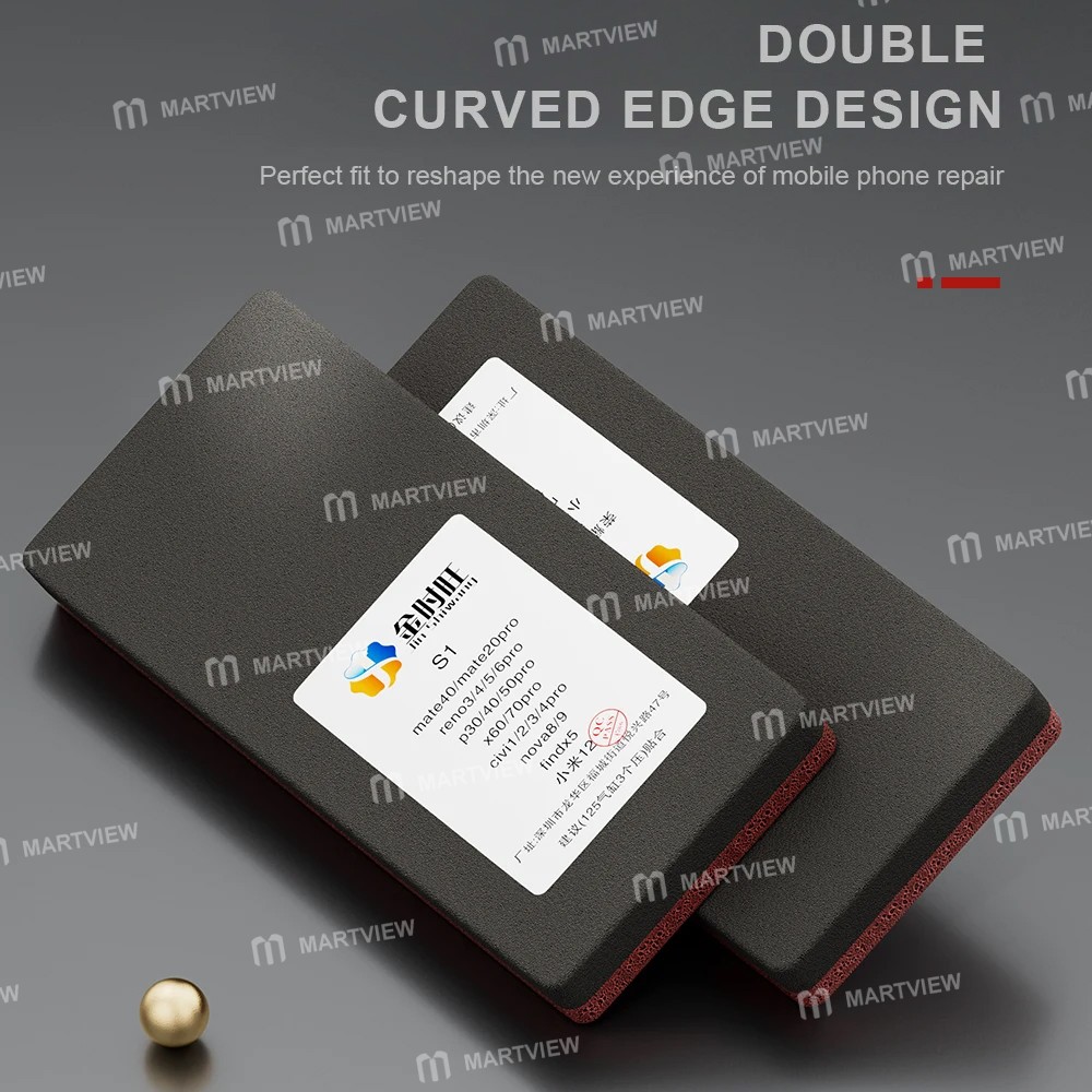 double sided-curved-four-curve-fit-sponge-mat-for-huawei-honor-samsung-xiaomi-oppo-4