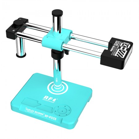 RF4 RF-FO33 360° Adjustable Dual-axis Swing Arm Microscope Stand with Base for Most Microscope