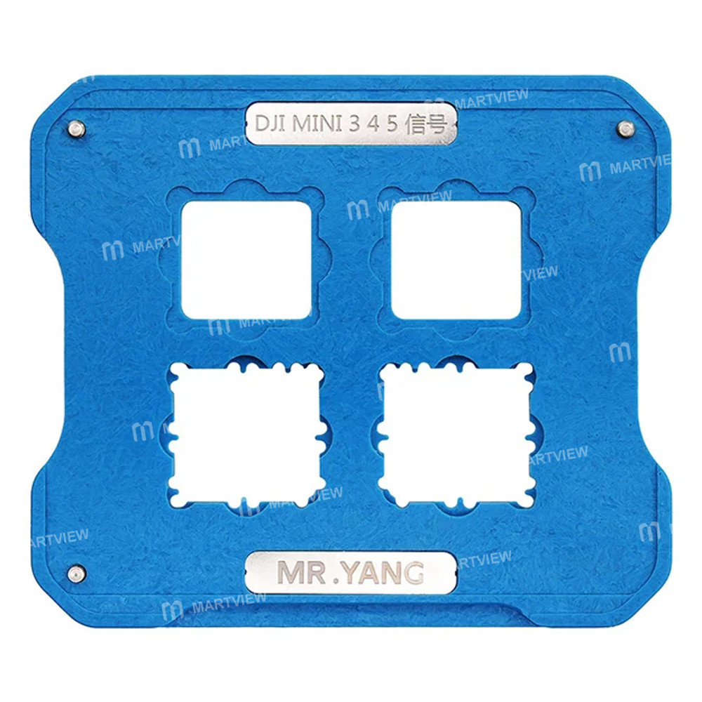 mryang 015mm-drone-signal-chip-bga-reballing-stencil-tin-planting-platform-for-gji-mini-3-4-5-3
