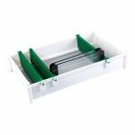 Anti-static Plastic LCD Screen Glass PCB Circuit Board Tray Rack Card Slots Bracket