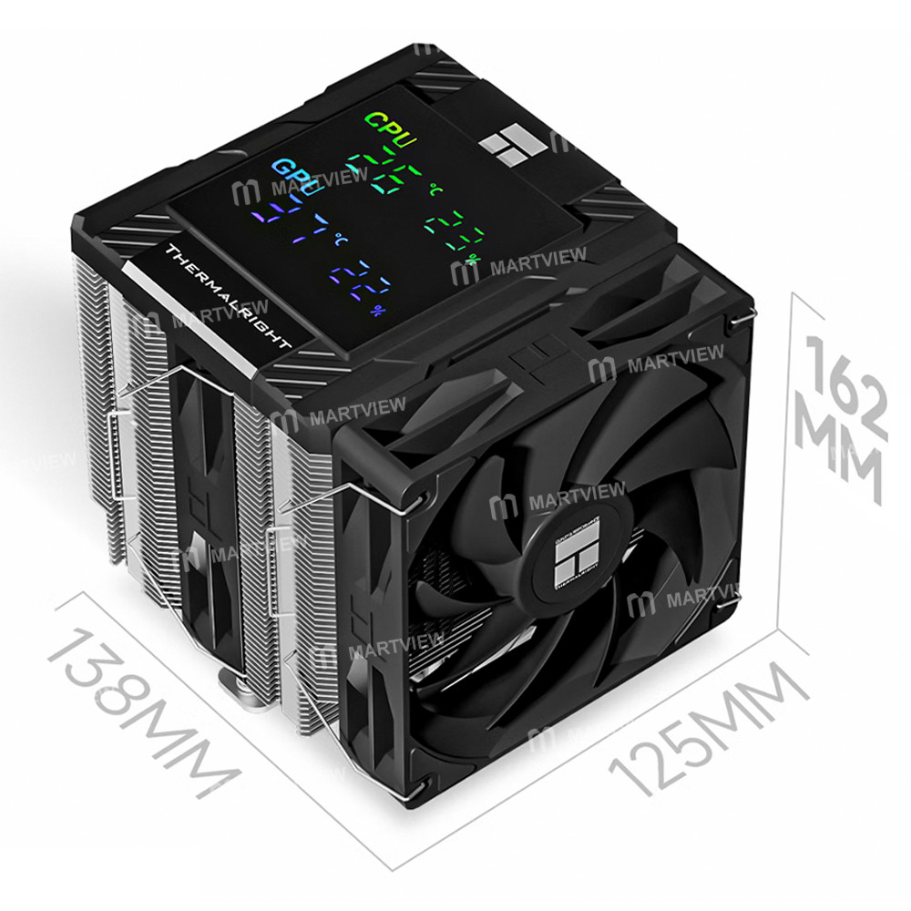 thermalright peerless-assassin-12-digital-black-digital-display-6-heatpipe-cpu-air-radiator-13