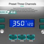 Quick K8 1000W Lead-free Smart Hot Air Desoldering Rework Station